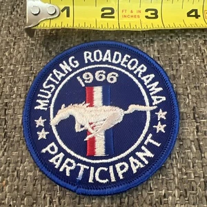 Vintage Ford Mustang 1966 3" Roadeorama Participant Patch RARE 🔥🔥🔥🔥 - Picture 1 of 3
