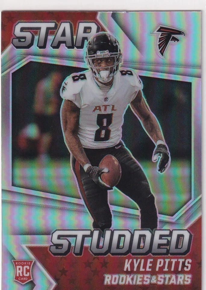 2021 ROOKIES & STARS PRIZMS HOLO RC KYLE PITTS ATLANTA FALCONS PRIZM BZ-1495 - Image 1 of 1