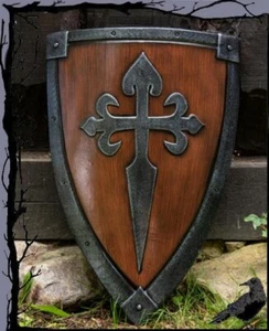 Escudo Larp - Cruzado / Escudo Cruzado 70x50 cm Epic Armoury - Imagen 1 de 2