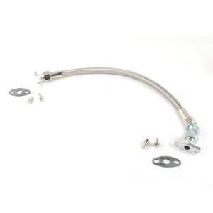 10AN 13.7" Long Turbo Oil Drain / Return Teflon Line For Garrett GT25 T25 T28 - Picture 1 of 3