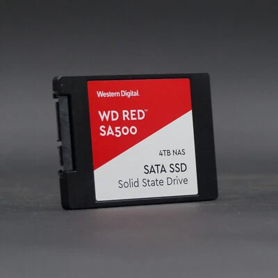 WD Red SA500 SSD 4TB NAS 2.5 Zoll SATA Interne Solid-State-Drive - Bild 1 von 3