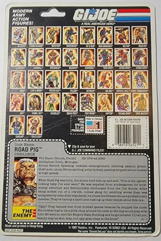 vintage gi joe file cards Cover