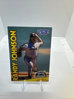 1999 Starting Lineup Cards Randy Johnson HOF - Image 1 of 2