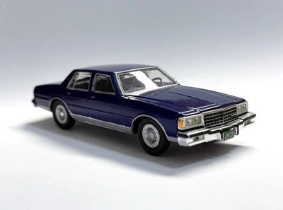 1981 Chevrolet Caprice Classic Sedan Royal Blue 1/43 Kodeblake Exclusive HTF ! - Image 1 of 4