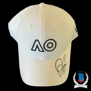 Jim Courier Signed Australian Open Hat BAS Beckett COA Autograph - Picture 1 of 2