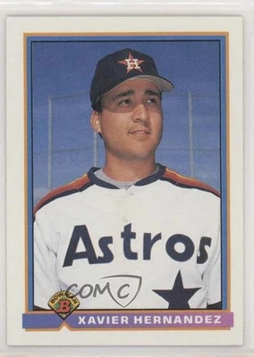 1991 Bowman Xavier Hernandez #545 - Image 1 of 2
