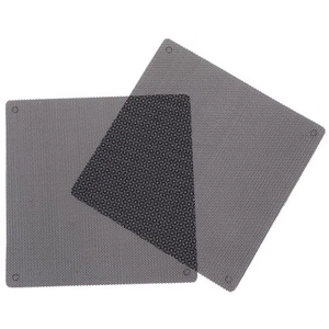  2 Stück PVC Staubdichter Filter Quadratisches Computernetz Staubdichte - Afbeelding 1 van 12