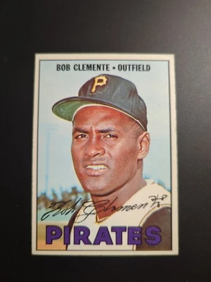 1967 Topps - Роберто Боб Клементе No400 Pittsburgh Pirates почти как новый - Изображение 1 из 4