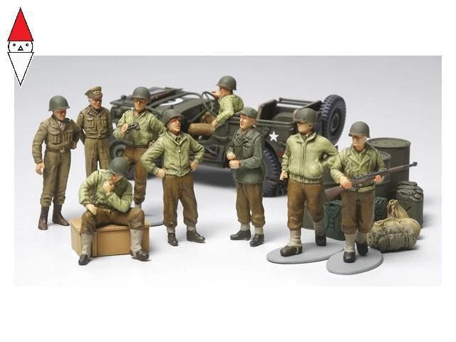 Tamiya 32552 | US Army Infantry at Rest | Militari USA 1 48
