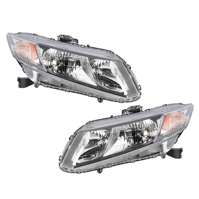 Headlight For 2013-2015 Civic 13-15 Sedan 13 Coupe Set 33100TR0A51 HO2503150 - Imagem 1 de 4