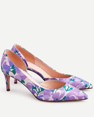 J.Crew Colette d'Orsay насосы в Ratti® сиреневый коллаж печати 9 - Изображение 1 из 4
