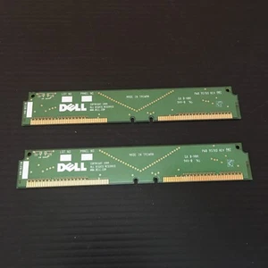 2 Dell 9578D CRIMM RDRAM RamBUS Continuity Module Blank Filler Terminator RIMM - Picture 1 of 5