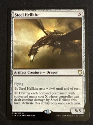 1x Steel Hellkite (224) Commander 2018 C18 LP MTG Magic the Gathering x1 MKE - Image 1 of 2