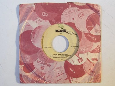 GRUPO CREMOLADA - SALSA LATIN JAZZ SURF BEAT 7" PROMO PERU 1981 - Image 1 of 3
