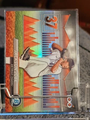 2024 Bowman Jackson Jobe Scouts Top 100 Prospects #BTP-37 - Image 1 of 2