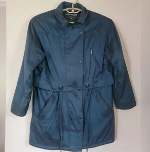 Forecaster of Boston Jacket Coat Blue Green Size Extra Small - Picture 1 of 12