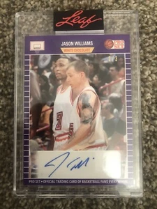 Jason Williams Pro Set Sports autograph #2/3 - Picture 1 of 2