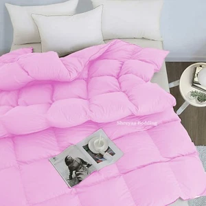 1000 TC EGYPTIAN COTTON DOWN ALTERNATIVE COMFORTER US SIZES - Picture 1 of 45