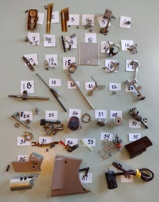 Máquina de coser Singer 328k DE COLECCIÓN FABRICANTE DE EQUIPOS ORIGINALES *PIEZAS A ELEGIR* ENVÍO PLANO Foto 1 de 2