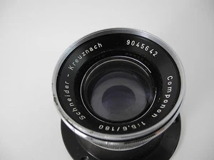SCHNEIDER KREUZNACH COMPONENTON 180/5.6 VERGRÖSSERUNGSOBJEKTIV MIT MOUNT PERFEKTES GLAS - Bild 1 von 6