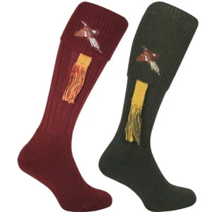 JACK PYKE FASAN WOLLE STIEFELSOCKEN JAGEN SCHIESSEN ANGELN GRÖSSE 8-11 WANDERN - Bild 1 von 3