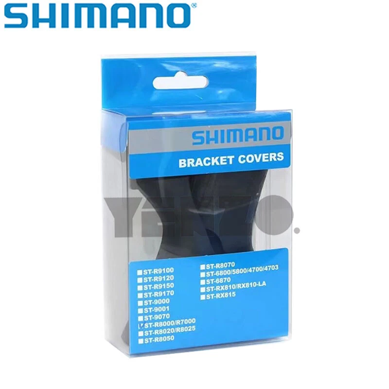 Genuine Shimano Ultegra ST-R8000/R7000 Bracket Cover Shifter Hoods Set Black - Image 1 of 3