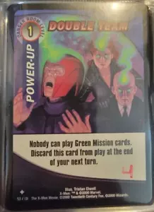 Tarjetas de juego coleccionables Double Team # 53/131 X-Men poco comunes TCG WOTC 2000 XMEN - Imagen 1 de 1