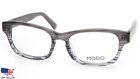 New Modo Mod.6035 Gystg Striped Grey Eyeglasses Glasses Frame 52-18-138Mm Japan