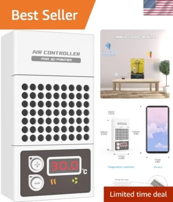 Mini calentador de alta precisión para impresoras 3D con calefacción rápida y características de seguridad Foto 1 de 4