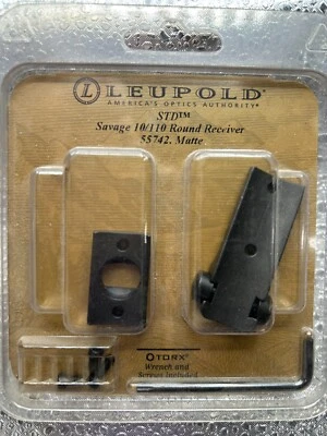 RECEPTOR REDONDO LEUPOLD STANDARD SAVAGE 10/110 55742 MATE Foto 1 de 2