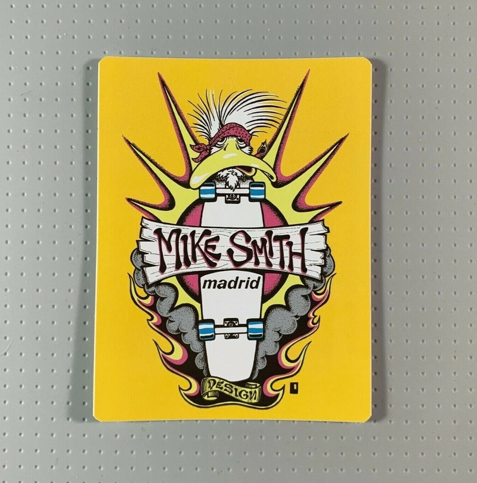 Pegatina de monopatín MADRID Mike Smith 4" Foto 1 de 1