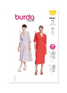 BURDA 5820 MISSES DRESSES Sewing Pattern Sizes 10 - 20 SKILL: AVERAGE - Picture 1 of 10