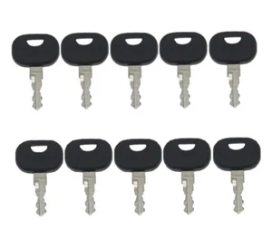 For Volvo 14603 Mini Excavator Key (Set of 10) Bomag Backhoe New Holland Skytrak - Picture 1 of 1