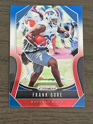 2019 Panini Prizm Red White Blue Frank Gore #8 Buffalo Bills - Image 1 of 2
