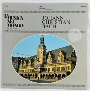 SACHER / SCHNEIDERHAHN / HÜBNER - J.C. BACH Sinfonia - LP La Musica Nel Mondo - Picture 1 of 7