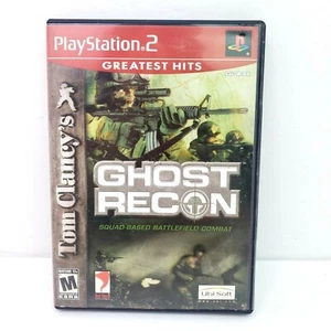 PlayStation 2 PS2 Greatest Hits Tom Clancys Ghost Recon Video Game - Picture 1 of 3