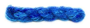 Hilo de seda reciclado de comercio justo Sari 100 gramos madeja AZUL - Imagen 1 de 1