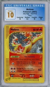 2003 Pokémon - Skyridge Holo Moltres #H20/H32 - CGC 10 Unberührt - Bild 1 von 2
