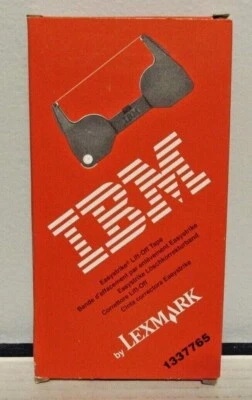 Lexmark IBM Easystrike Lift-Off/Correction Tape Cassette New w/Box p/n 1337765 - Image 1 of 2