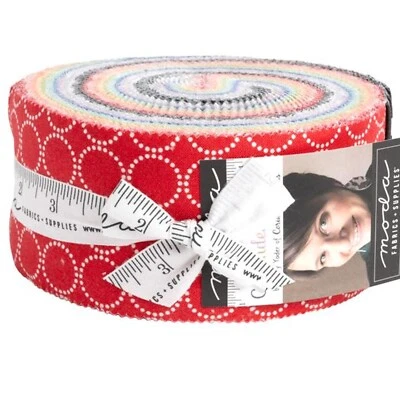 Coriander Colors Jelly Roll by Corey Yoder for Moda Fabrics - Image 1 of 2