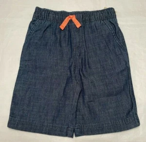 Jungen Denim Pull-On elastische Taille mit Bindeband Schnur Shorts Größe: 6 - 7 - 8 - Bild 1 von 2