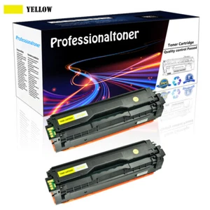 2PK CLT-Y504 Yellow Toner Cartridge Fit for Samsung CLX-4195N CLX-4195FN CLX4195 - Imagen 1 de 18