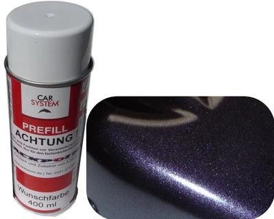 1x Spraydose 400ml 1K Black Violett Metallic Glanz Autolack kein Klarlack Tunin - Bild 1 von 4