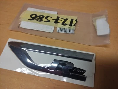 New Genuine VW Tiguan 2018-2021 Left Side Fender Emblem "R LINE" 5NA853688ADPJ - Image 1 of 4