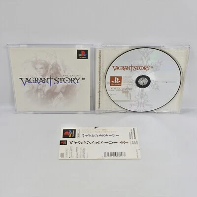 PS1 VAGRANT STORY with SPINE * Playstation Japan Game p1 - Image 1 of 2