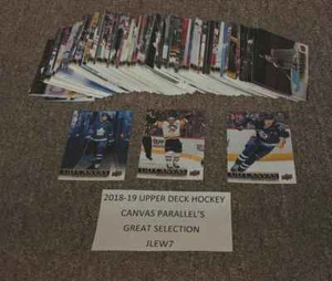 PAVEL BUCHNEVICH 2018-19 18-19 UPPER DECK CANVAS PARALLEL #C57 RANGERS - Picture 1 of 1
