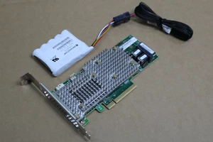 Lenovo 930-8i SAS/SATA 12Gb/s PCIe x8 RAID Controller w/BBU - 01KN507 - Photo 1/3