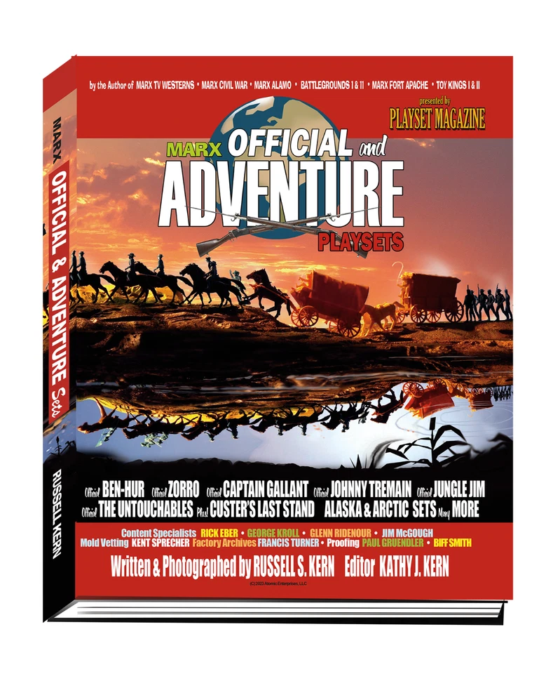MARX OFFICIAL & ADVENTURE SETS (Soft Cover) by Russell S. Kern