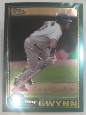 2001 Topps Chrome - Tony Gwynn - #168 - San Diego Padres - Mint