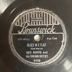 10" 78 RPM-Red Norvo-Bughouse/Blues in E Flat/Brunswick 8208 - Imagen 1 de 4